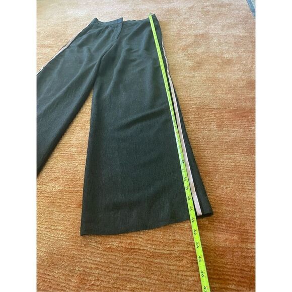 TORY BURCH wide leg high rise pants M - Picture 5 of 9